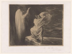 Wotan Summons the Earth Goddess Erda by Ignace Henri Jean Fantin Latour