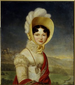 Grand Duchess Catherine Pavlovna of Russia (1788-1819) by Henri Francois Riesener