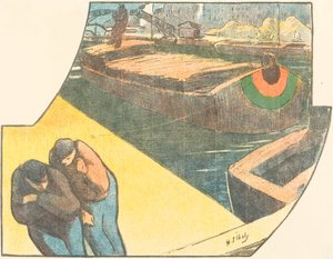 Boubouroche; Valet of Hearts by Henri Gabriel Ibels