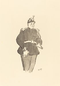 Gendarme by Henri Gabriel Ibels