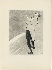 Kam-Hill, from Le Café-Concert by Henri Gabriel Ibels