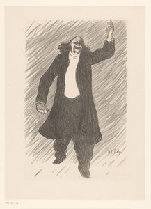 Portrait of the Chansonnier Marcel Legay