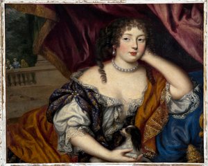 Portrait of Louise Renee de Penancoet de Keroualle, Favorite Mistress of King Charles II of England