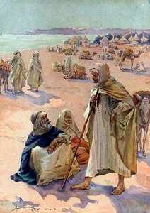 View of a Moorish Brakna March in the Podor Region of Senegal, Beginning 18th Century