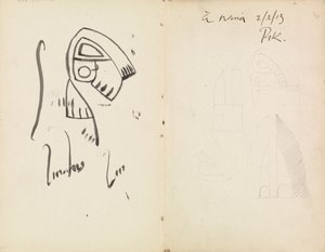 Five Sculptural Studies by Henri Gaudier Brzeska