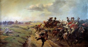 The Eve of Waterloo by Henri Georges Jacques Chartier