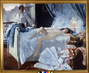 Rolla. Painting by Henri Gervex (1852 - 1929). 1878. Musée des Beaux-Arts de Bordeaux. by Henri Gervex