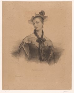Woman in Japanese attire by Henri Grevedon