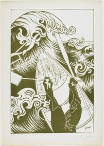 The Wave (1894) by Henri Gustave Jossot