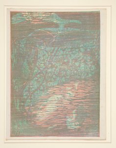 Frightened Nymph by Henri Heran