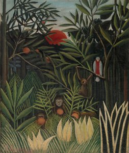 Landscape with Monkeys