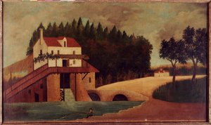 The Mill by Henri J.F. Rousseau