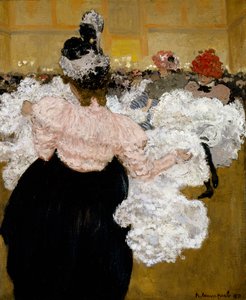 At the Moulin Rouge by Henri Jacques Edouard Evenepoel