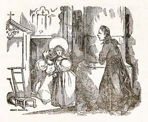 The Red and the Black by Stendhal, Title Page from Book 1 by Henri Joseph Dubouchet