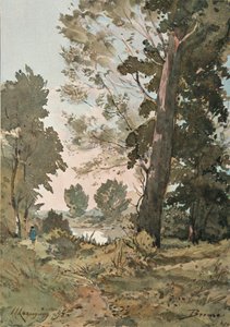 From The Watercolour by Henri Harpignies