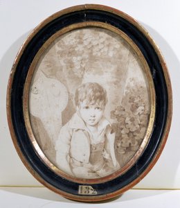 Honore de Balzac aged six, 1805 by Henri Joseph Hesse