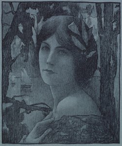Gentle Night Nuit Douce, 1899 by Henri Jules Guinier