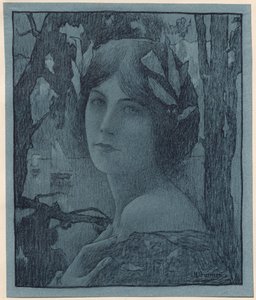 Sweet Night, 1899 by Henri Jules Guinier