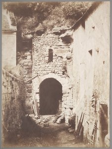 Behind the Troglodyte Farm by Henri Le Secq