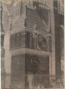 Untitled (Chartres Cathedral, Clock Pavilion) by Henri Le Secq