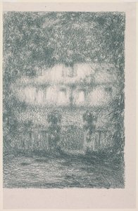 The House in Moonlight