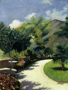 Girl in a Garden, Le Pradet, c.1925