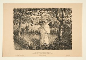 The Walk in the Garden by Henri Lebasque