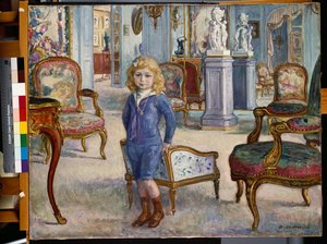 Paul de Camondo at the Hotel de Camondo by Henri Lebasque