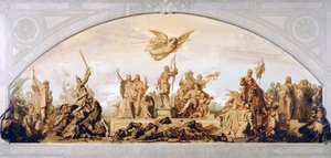 France under the Capetians, Valois and the Bourbons, 1856 by Henri Lehmann