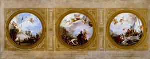 Sketch for the 6th Arrondissement Town Hall: Equality. Liberty. Fraternity, circa 1887