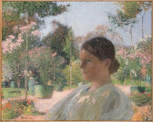 In the Garden by Henri Martin