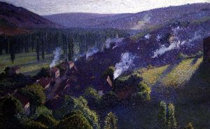 The Valley by Henri Martin