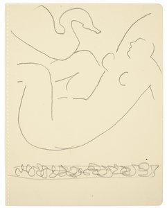 Study (Leda and the Swan) by Henri Matisse