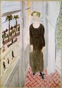 Woman at the Window, Nice by Henri Matisse