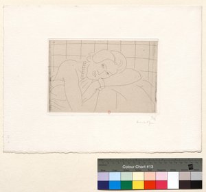 Figure, Head Resting on the Left Arm