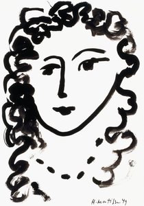 Head of a Woman by Henri Matisse