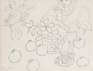 Interior Scene by Henri Matisse