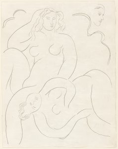 Afternoon of a Faun: Plate Fourteen from Poesies de Mallarmé by Henri Matisse