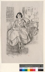 The Organdy Dress by Henri Matisse