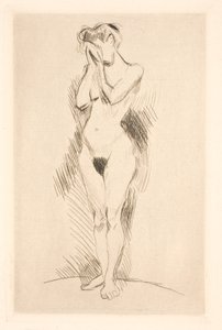 The First Pose by Henri Matisse
