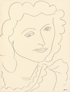 Large Head (Lucienne) by Henri Matisse
