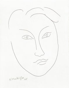 Mask of a Young Boy by Henri Matisse