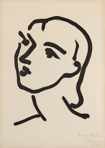 Nadia with Smooth Hair by Henri Matisse