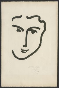 Nadia with the Cheerful Smile by Henri Matisse