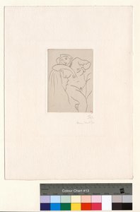 Seated Nude with Pearl Necklace