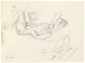 Nude Study, Covered Face by Henri Matisse