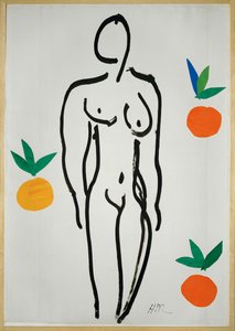 Nude with Oranges by Henri Matisse