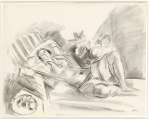 Odalisque with Magnolias by Henri Matisse