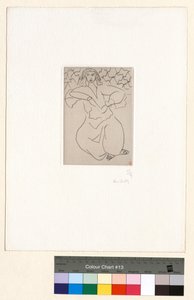 Seated Oriental Woman, Veil on Head by Henri Matisse