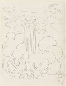 Several Sonnets: "To the Overwhelming Cloud...", plate 29 from Poems of Mallarmé by Henri Matisse